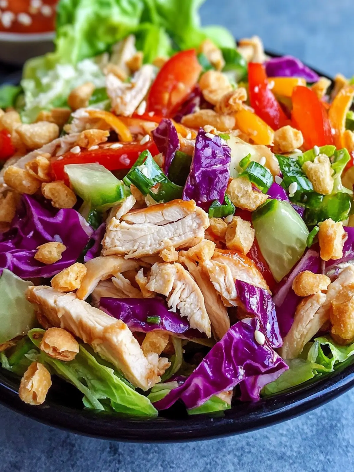 Asian Chicken Crunch Salad