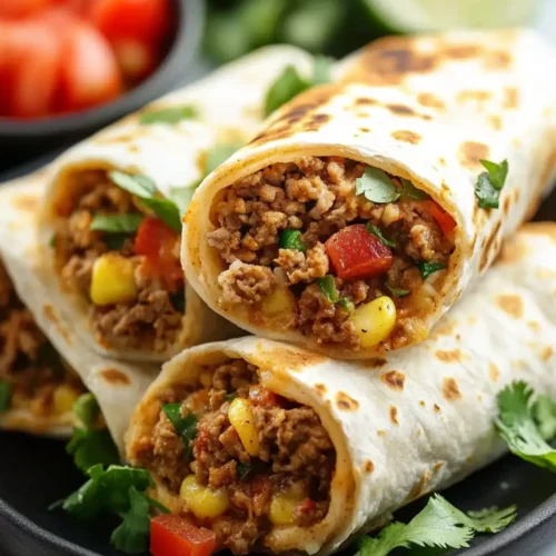 Ground Turkey Breakfast Burritos