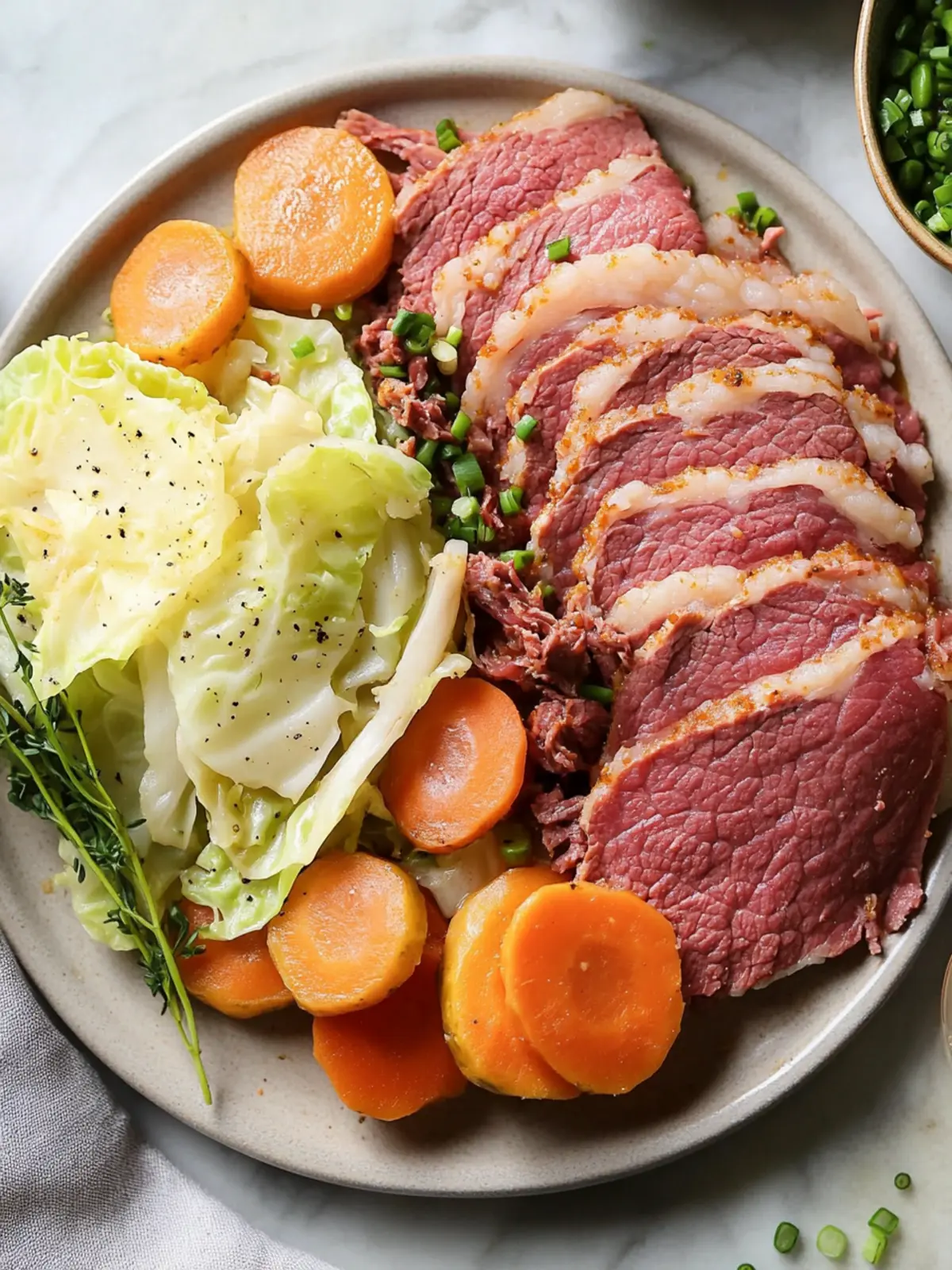 corn beef and cabbage