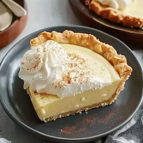 Best Eggnog Pie