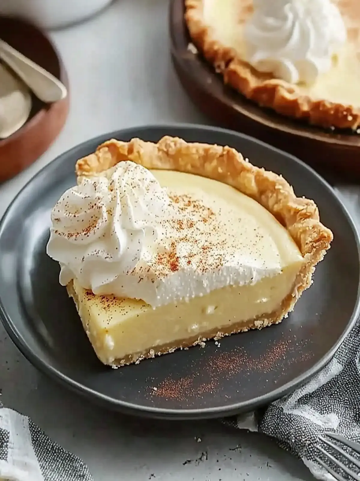 Decadent No-Bake Best Eggnog Pie You’ll Love This Holiday!