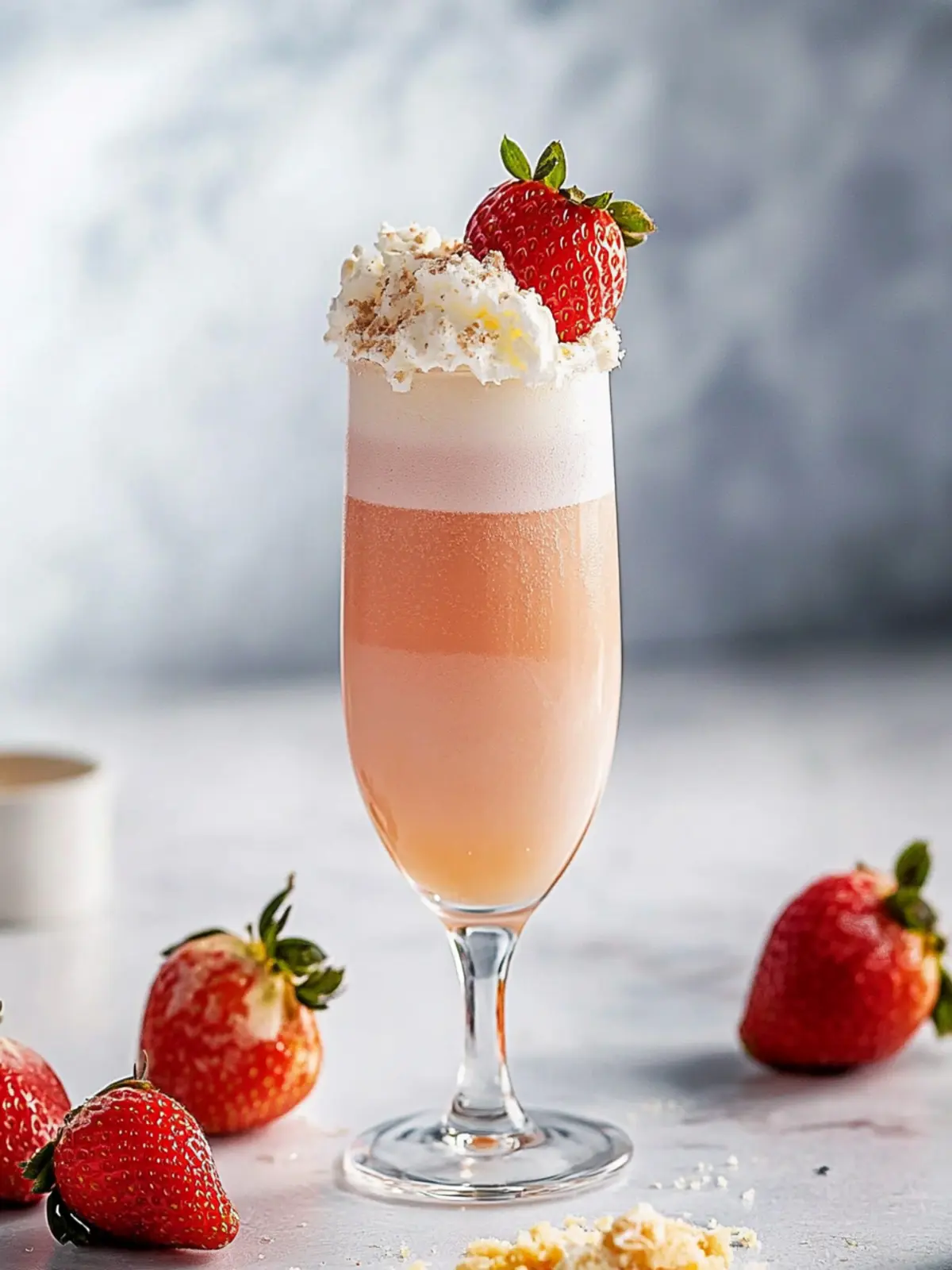 Strawberry Shortcake Mimosas