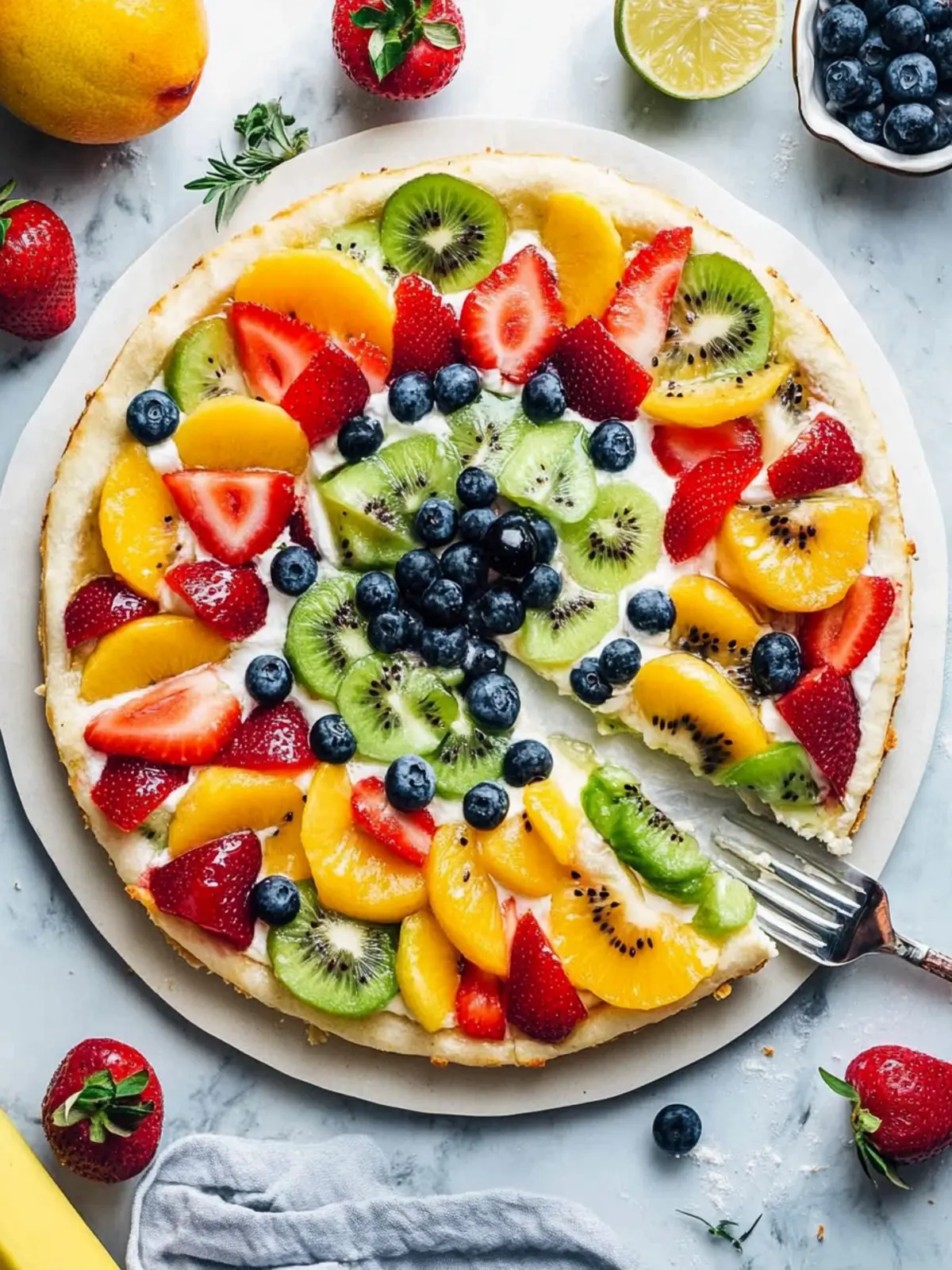 fruit pizza
