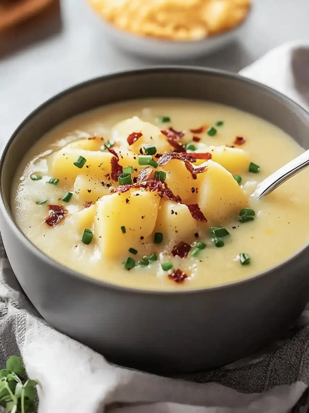 Simple Vegan Instant Pot Potato Soup