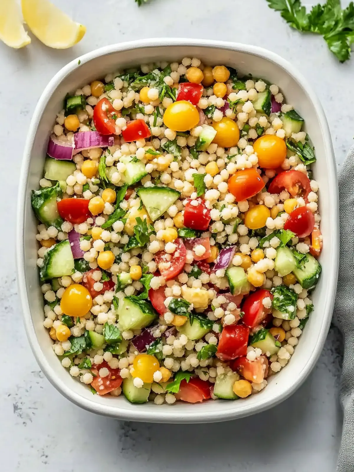 Couscous Salad Meal Prep