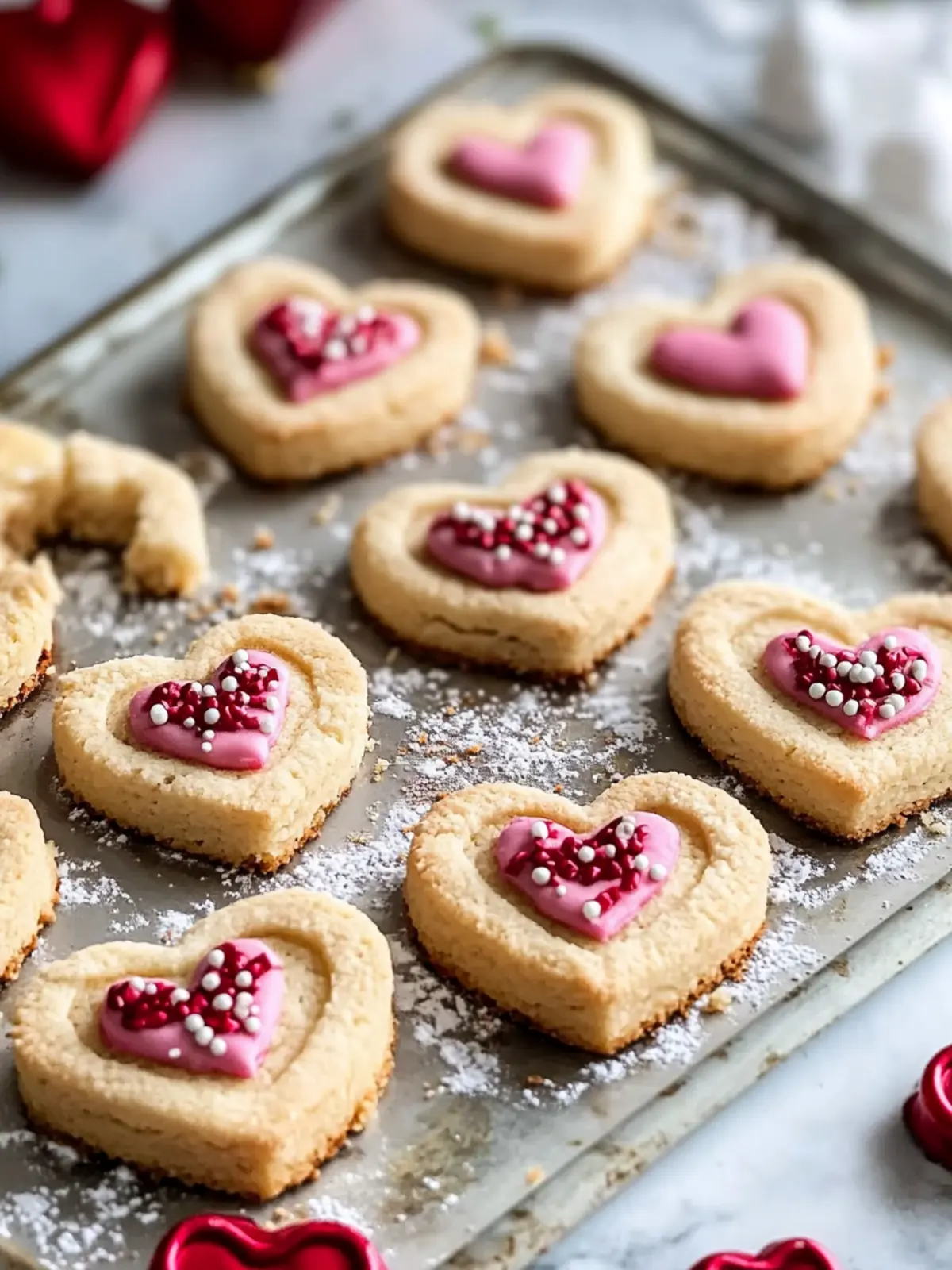 Easy Valentine’s Day Cookies