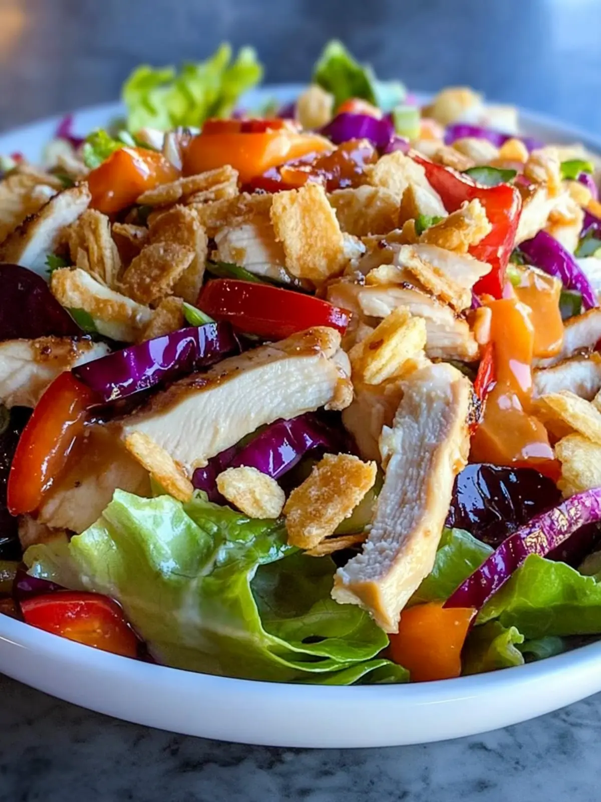 Asian Chicken Crunch Salad