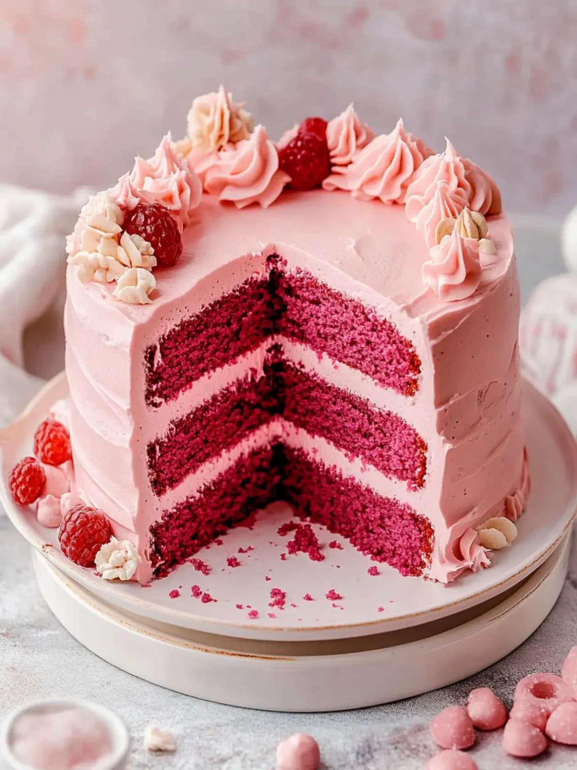 Pink Velvet Cake