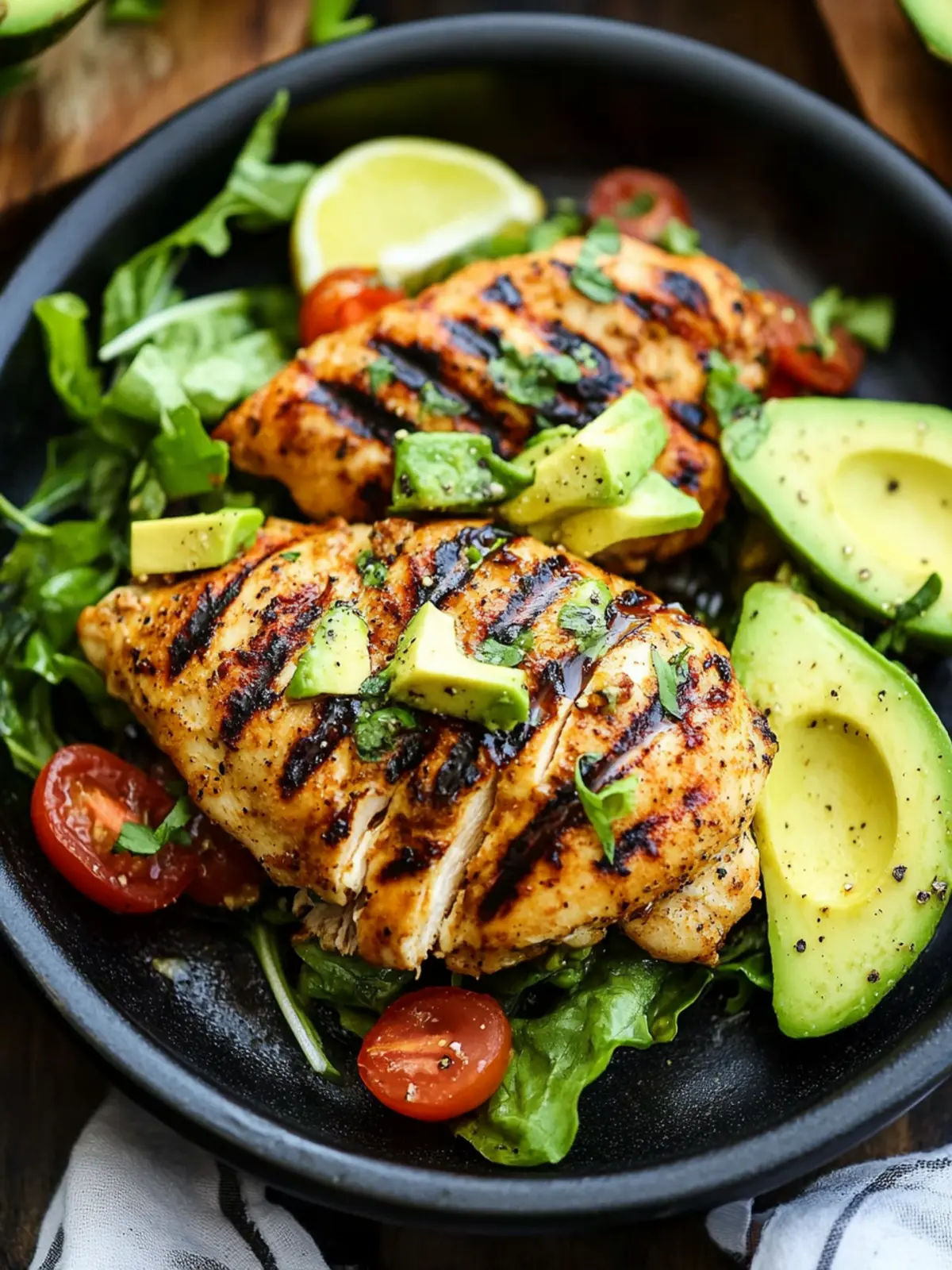 Grilled California Avocado Chicken