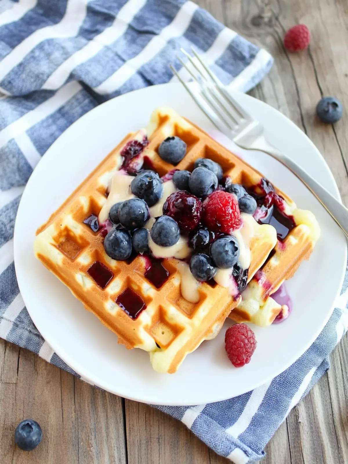 Berry Waffles recipe