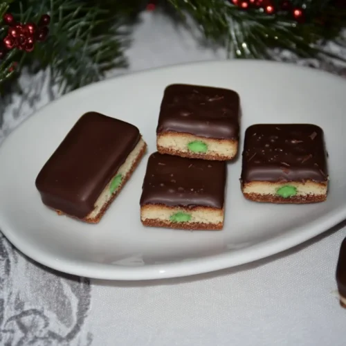 Chocolate‑Dipped Wafer Cookies recipe