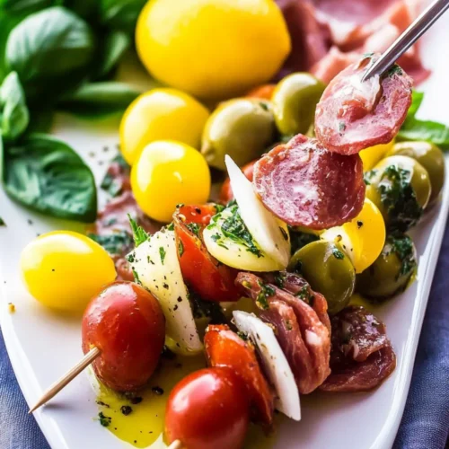 Antipasto Skewers recipe