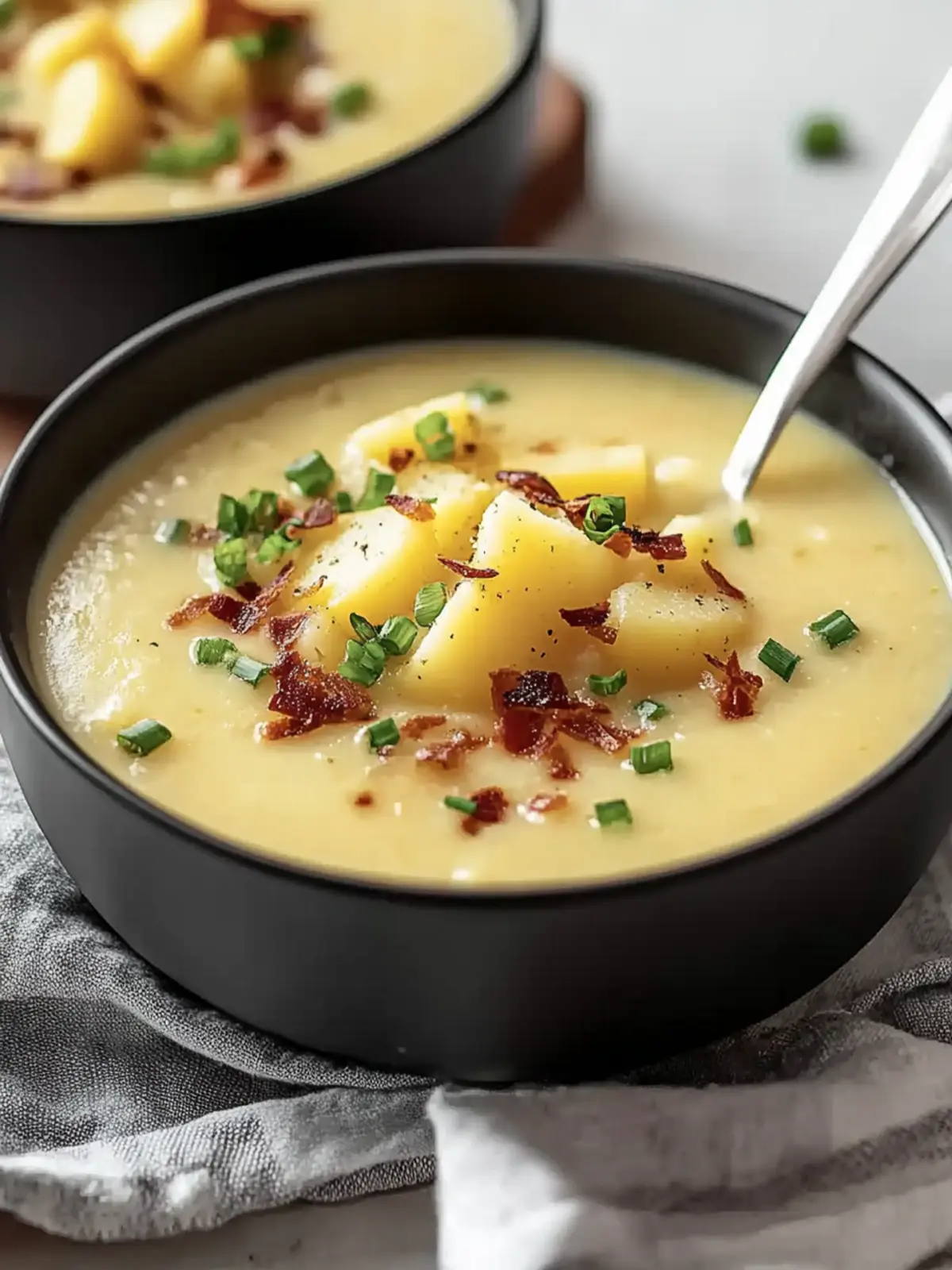 Simple Vegan Instant Pot Potato Soup