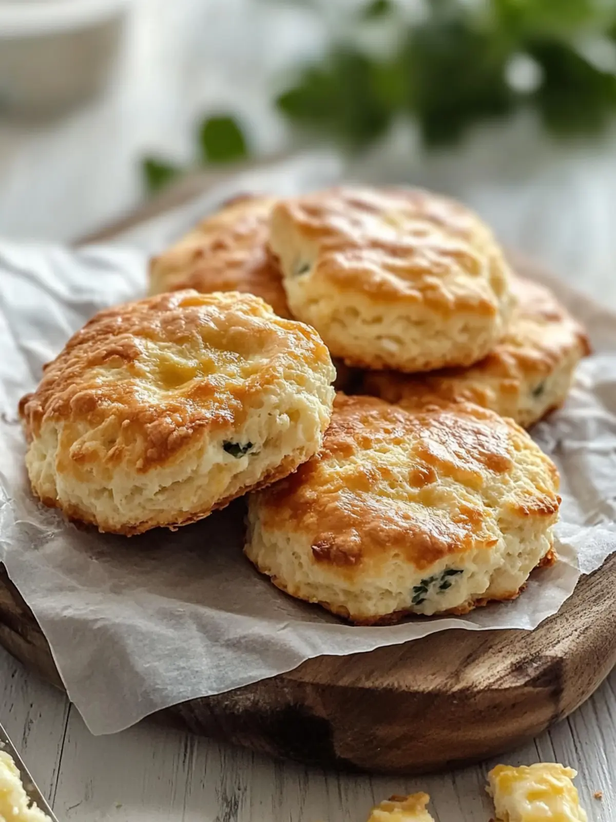 Hearty Cottage Cheese Breakfast Biscuits