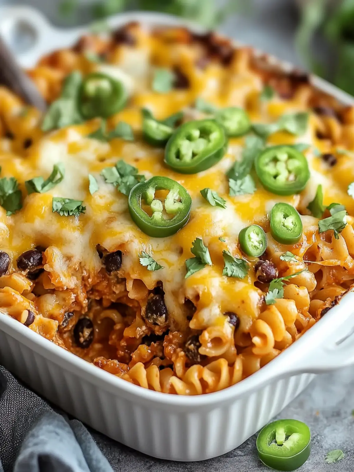 Loaded Taco Pasta Bake