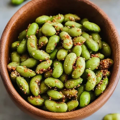 Crunchy Air Fryer Roasted Edamame