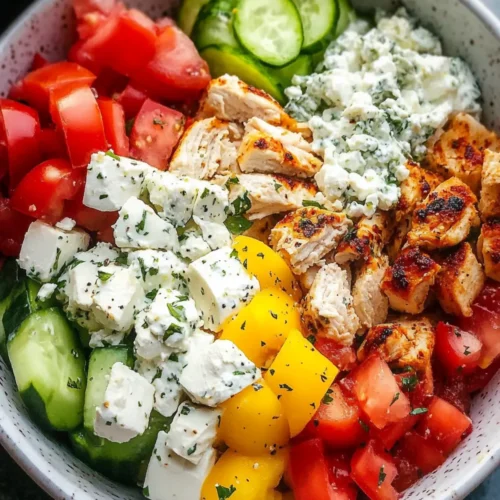 Greek Chicken Bowls