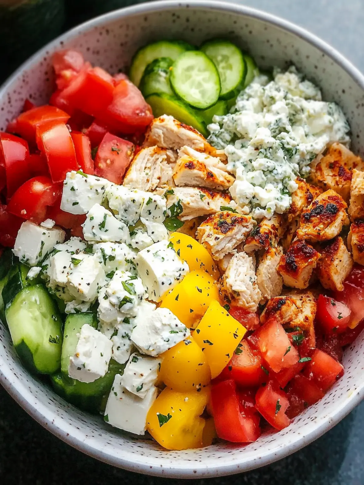 Delicious Greek Chicken Bowls Perfect for Meal Prep Magic