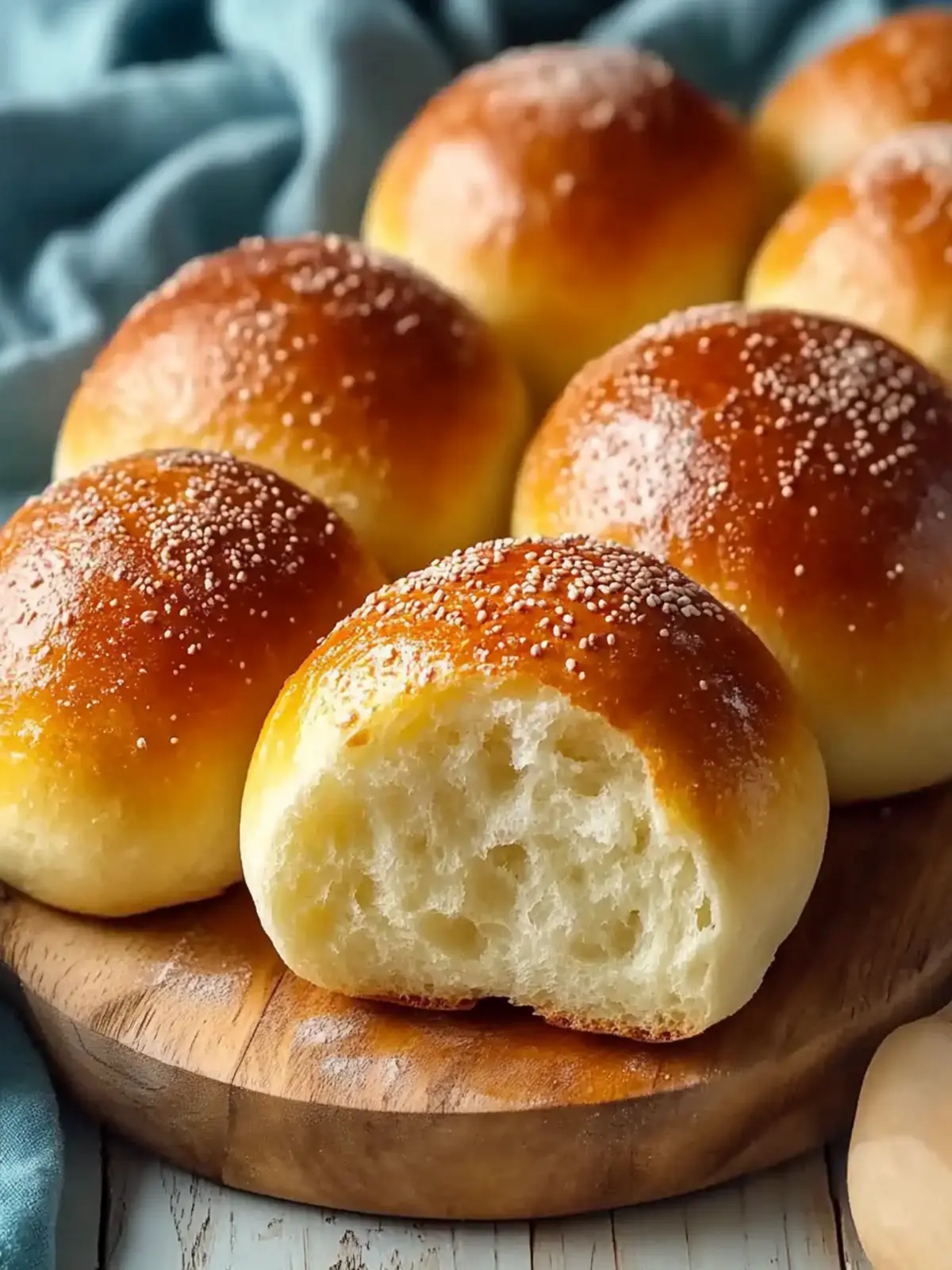 High Protein Cottage Cheese Bread Rolls