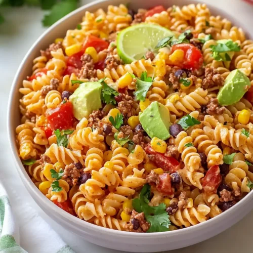 Quick Taco Pasta Salad