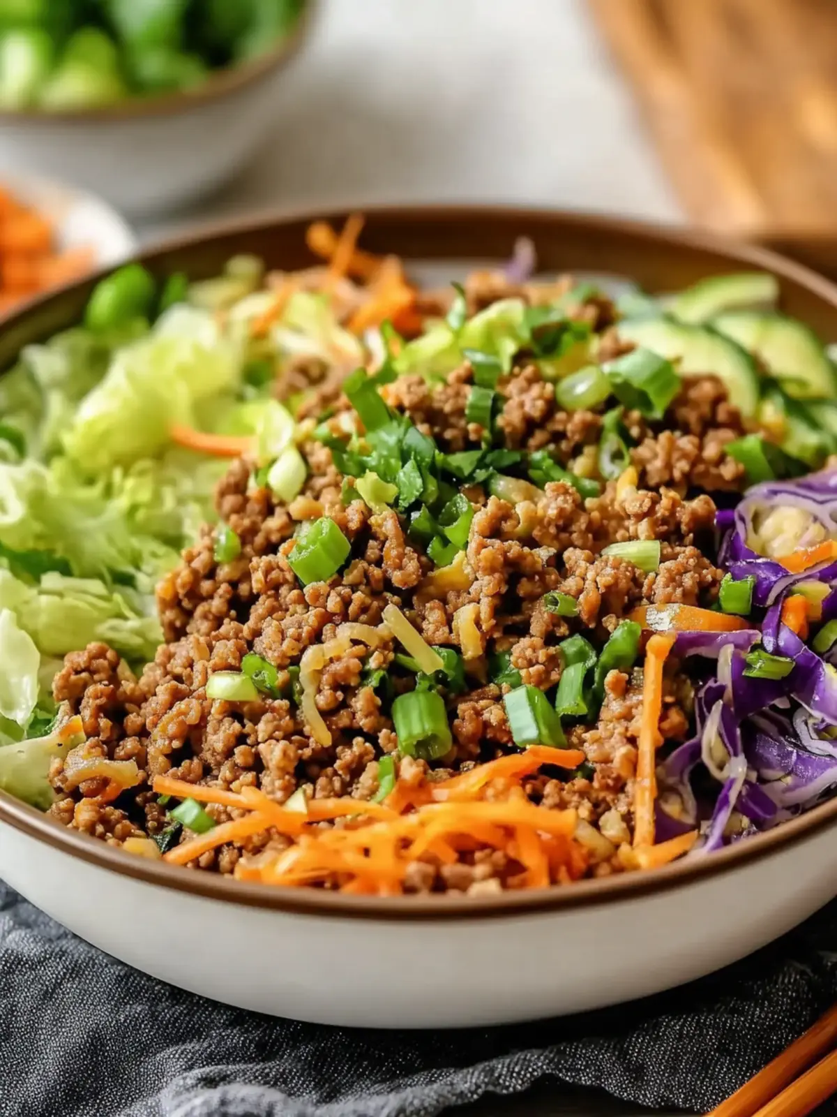 Dairy-Free Ground Turkey Egg Roll in a Bowl