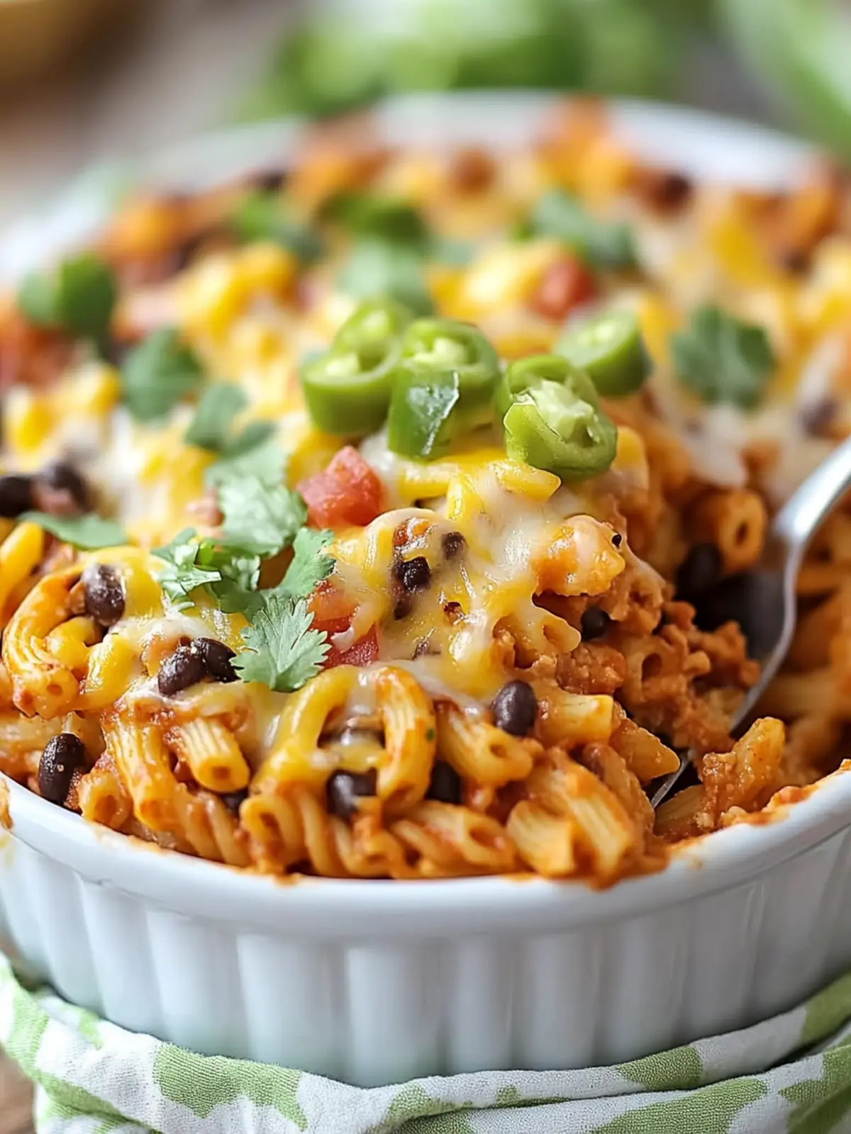 Loaded Taco Pasta Bake