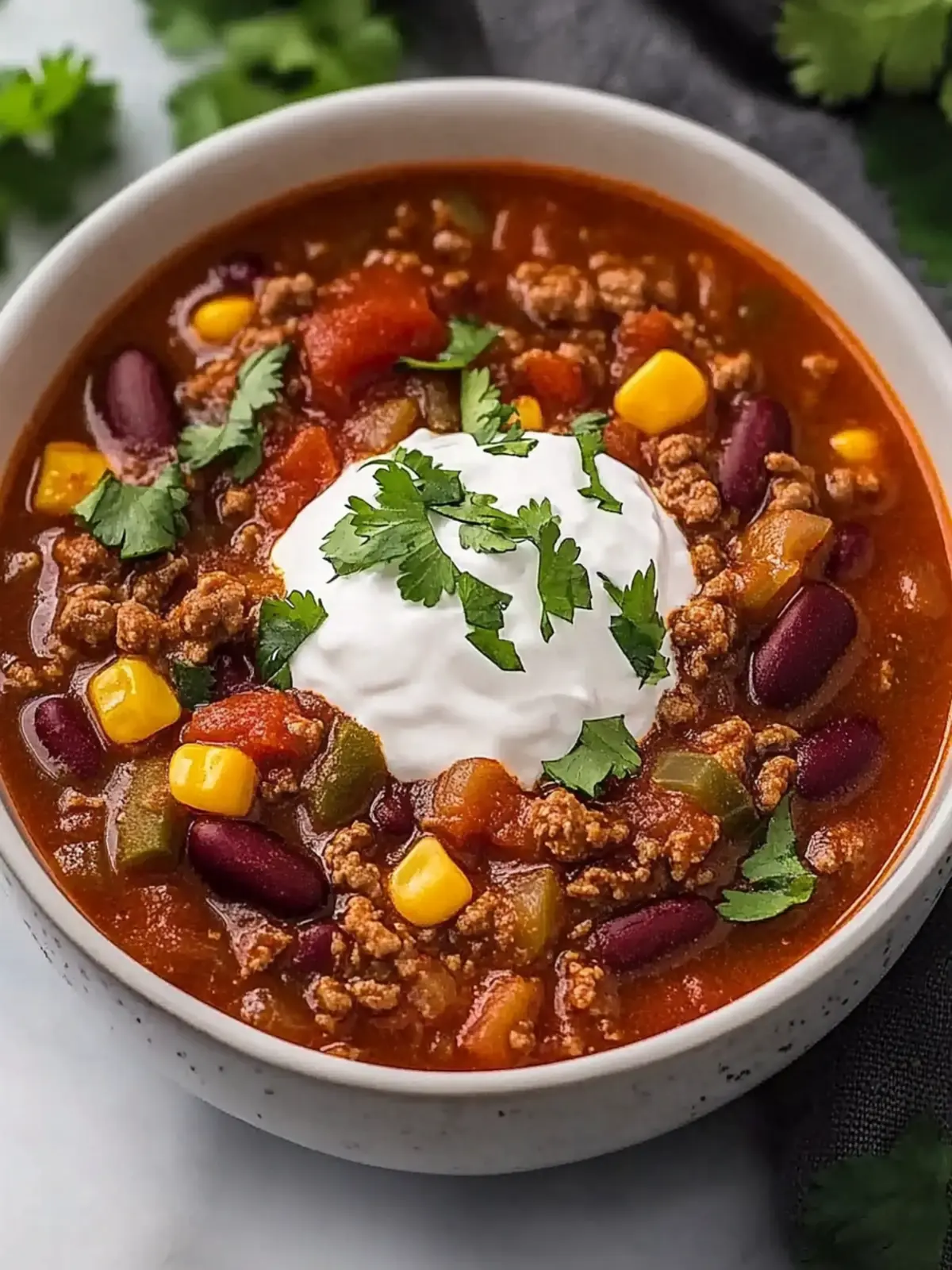 Slow Cooker Stew Meat Chili