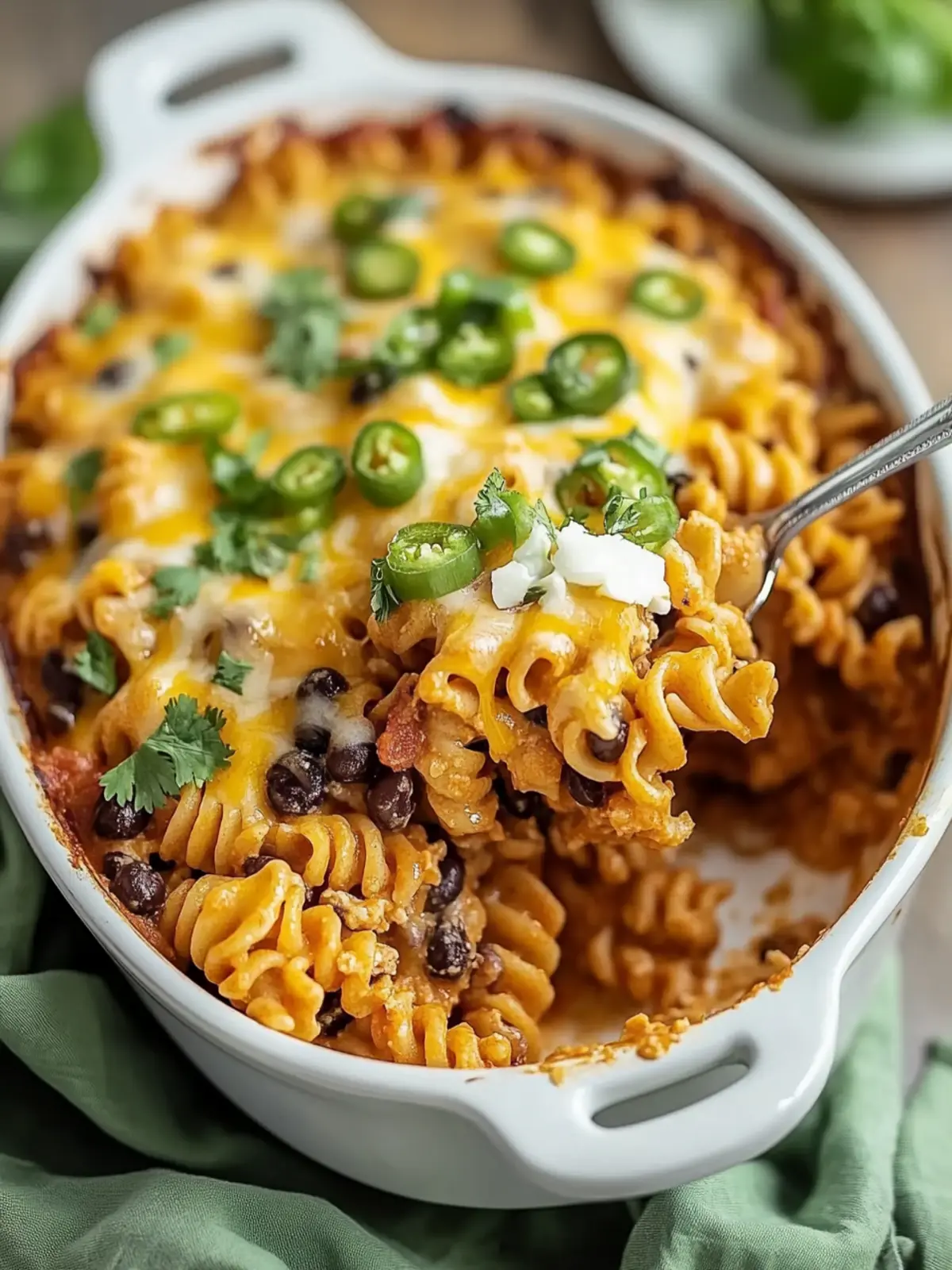 Loaded Taco Pasta Bake