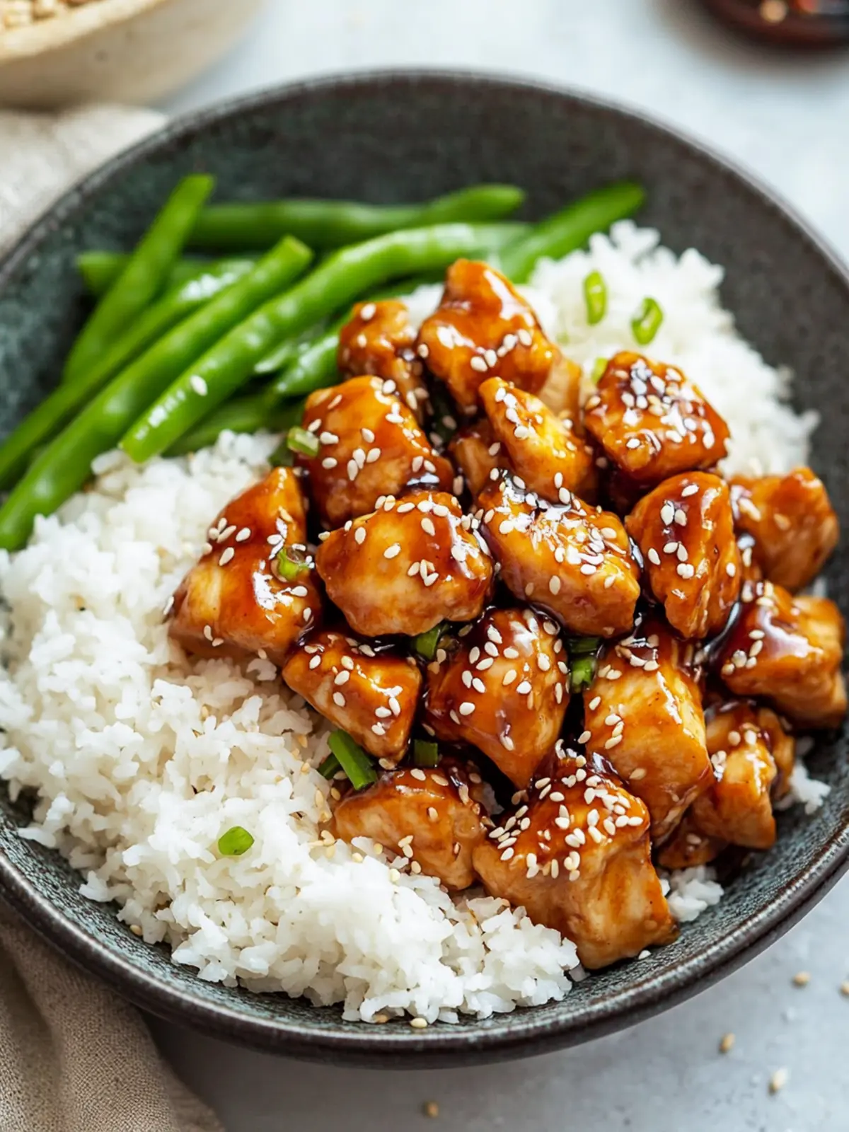 Healthy Sesame Chicken