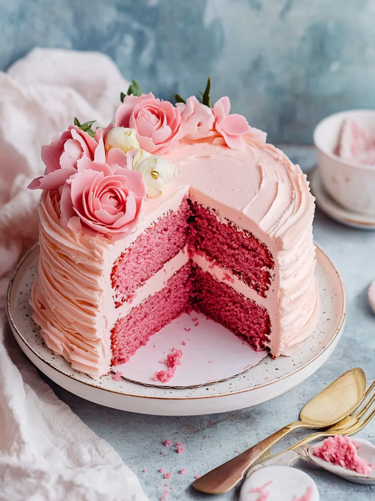 Pink Velvet Cake