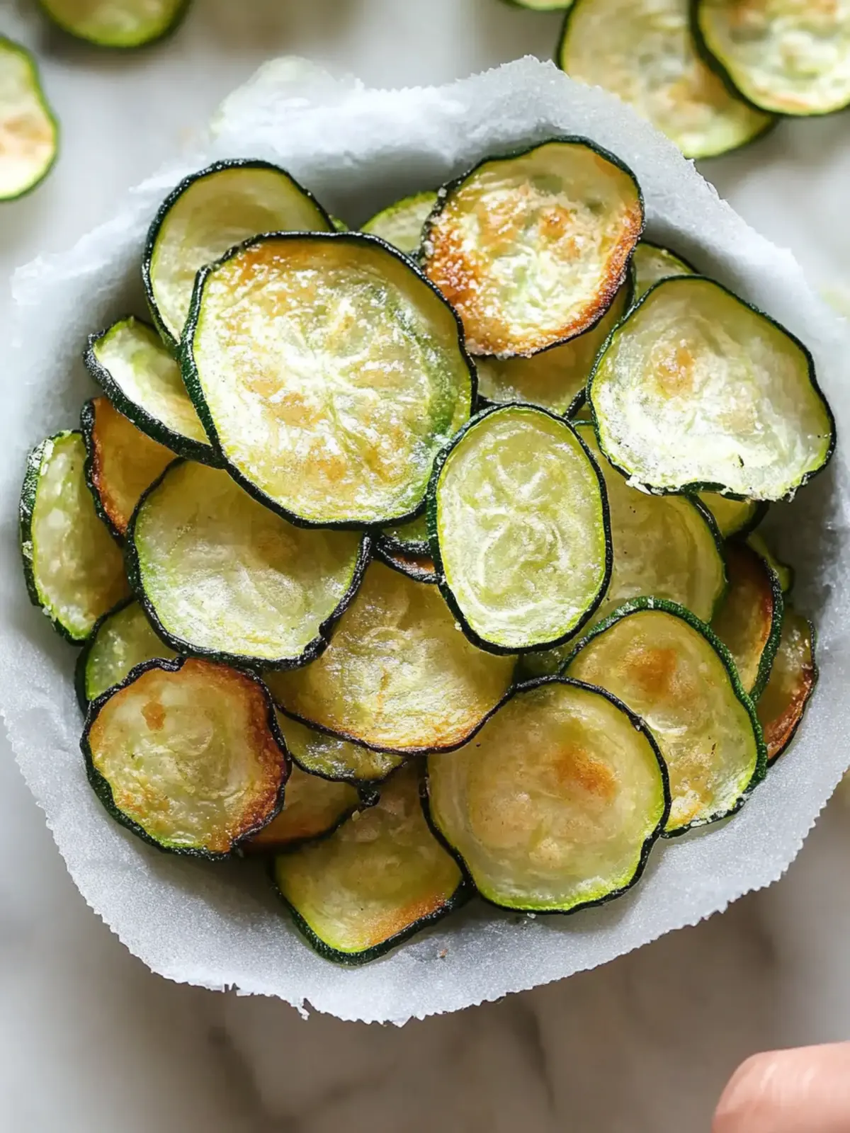 Best Salt and Vinegar Zucchini Chips