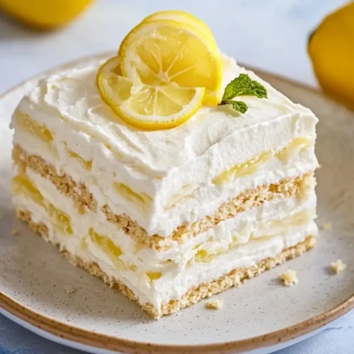 Lemon Icebox Cake