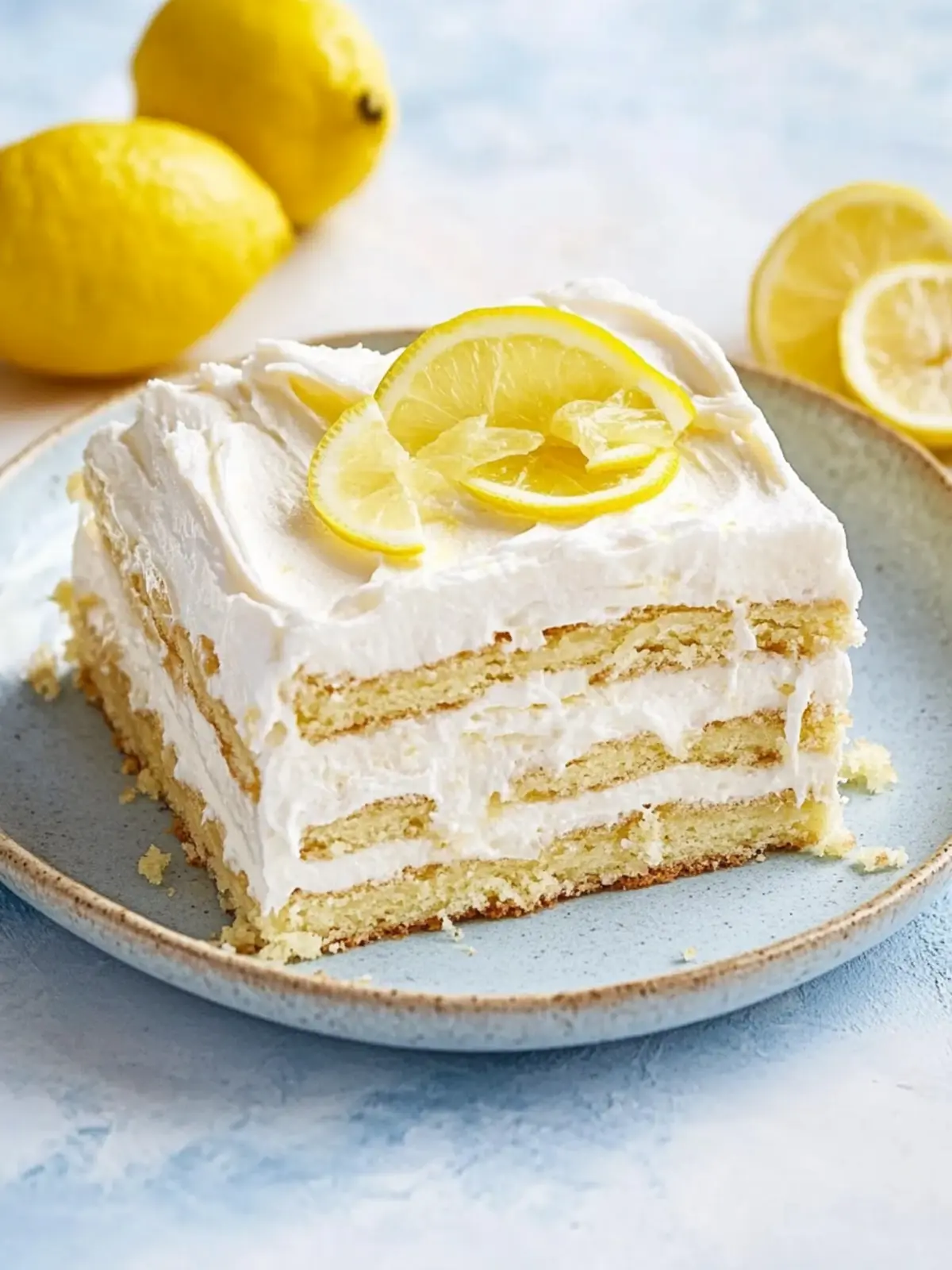 Lemon Icebox Cake