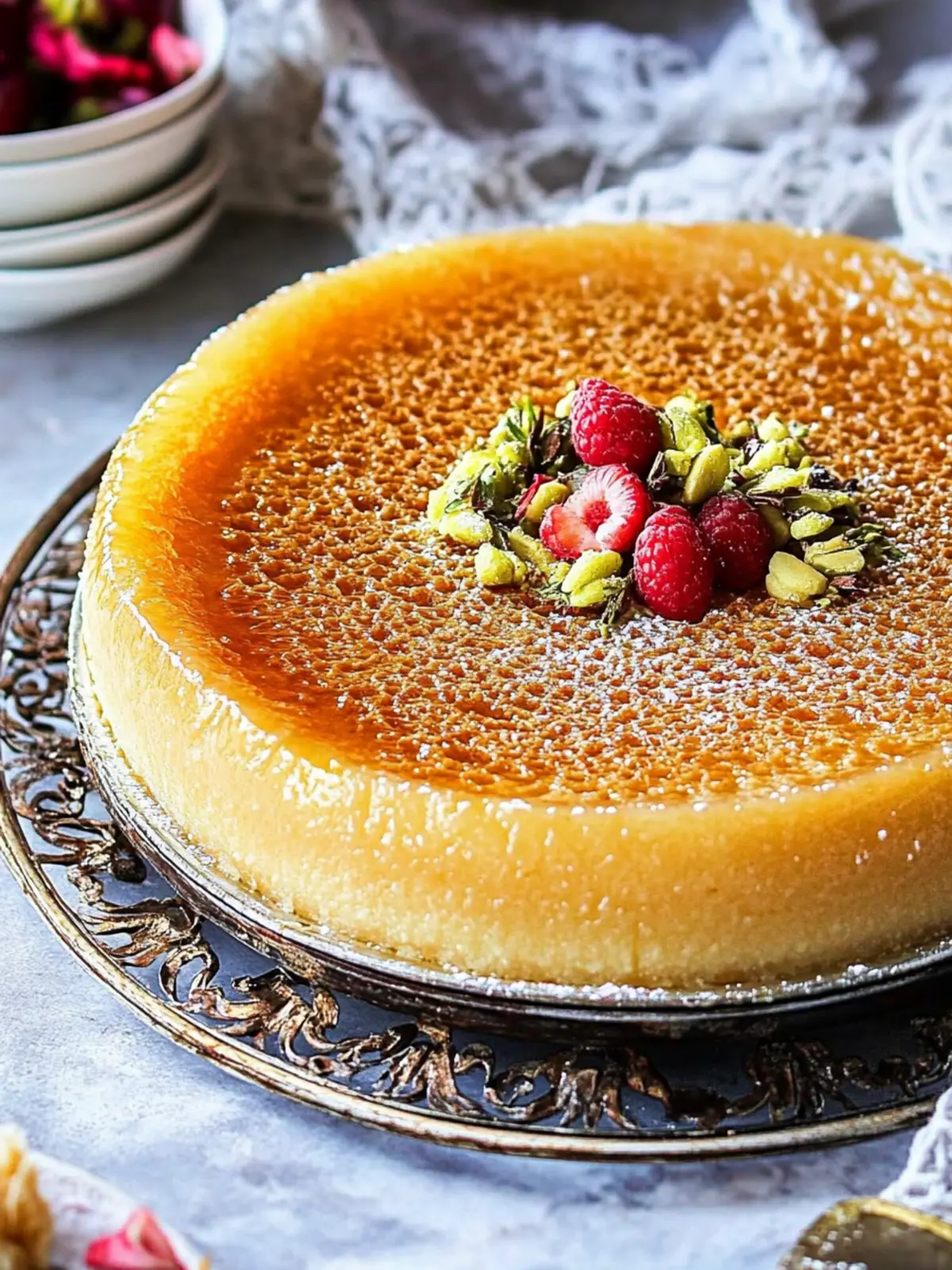 Delicious Kunafa Recipe with Gooey Mozzarella Cheese Delight