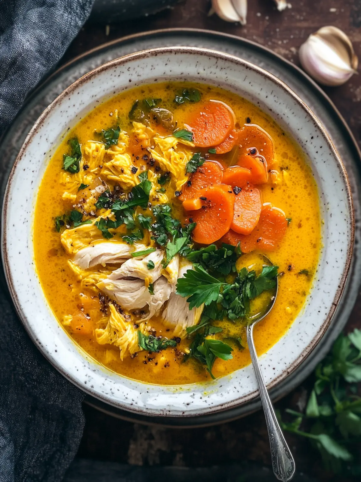 turmeric chicken soup