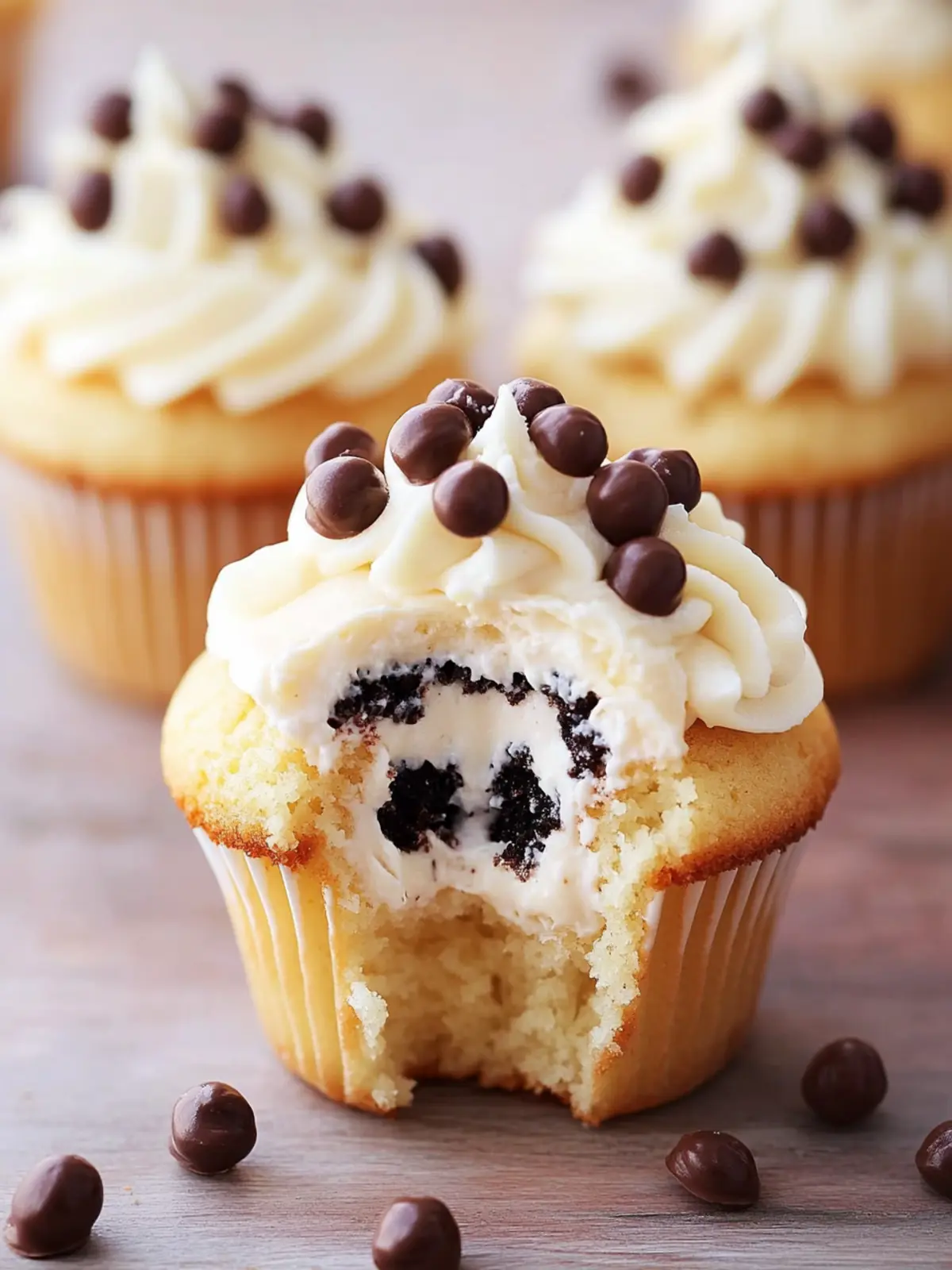 Cannoli Cupcakes