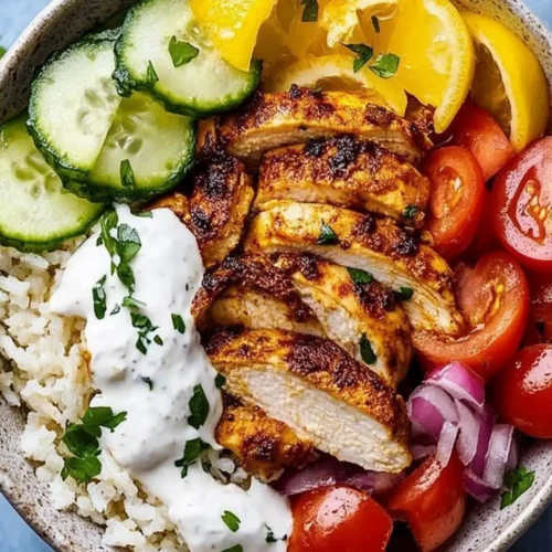 Chicken Shawarma Bowls