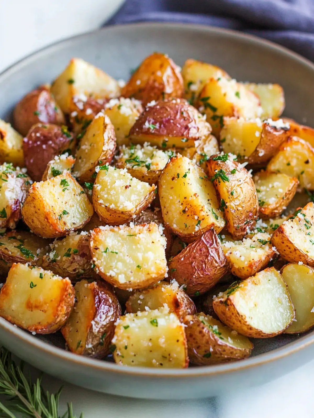 Savory Parmesan Roasted Potatoes for Ultimate Comfort Food