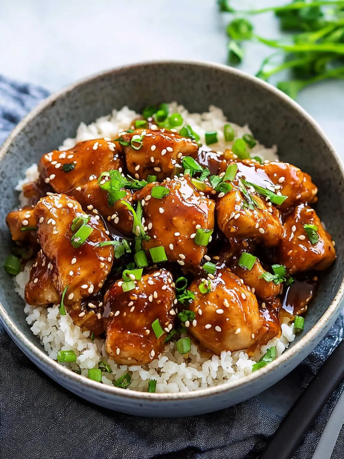 Slow Cooker Honey Garlic Chicken