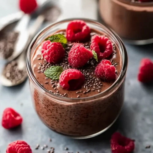 Sweet Chocolate Chia Seed Pudding