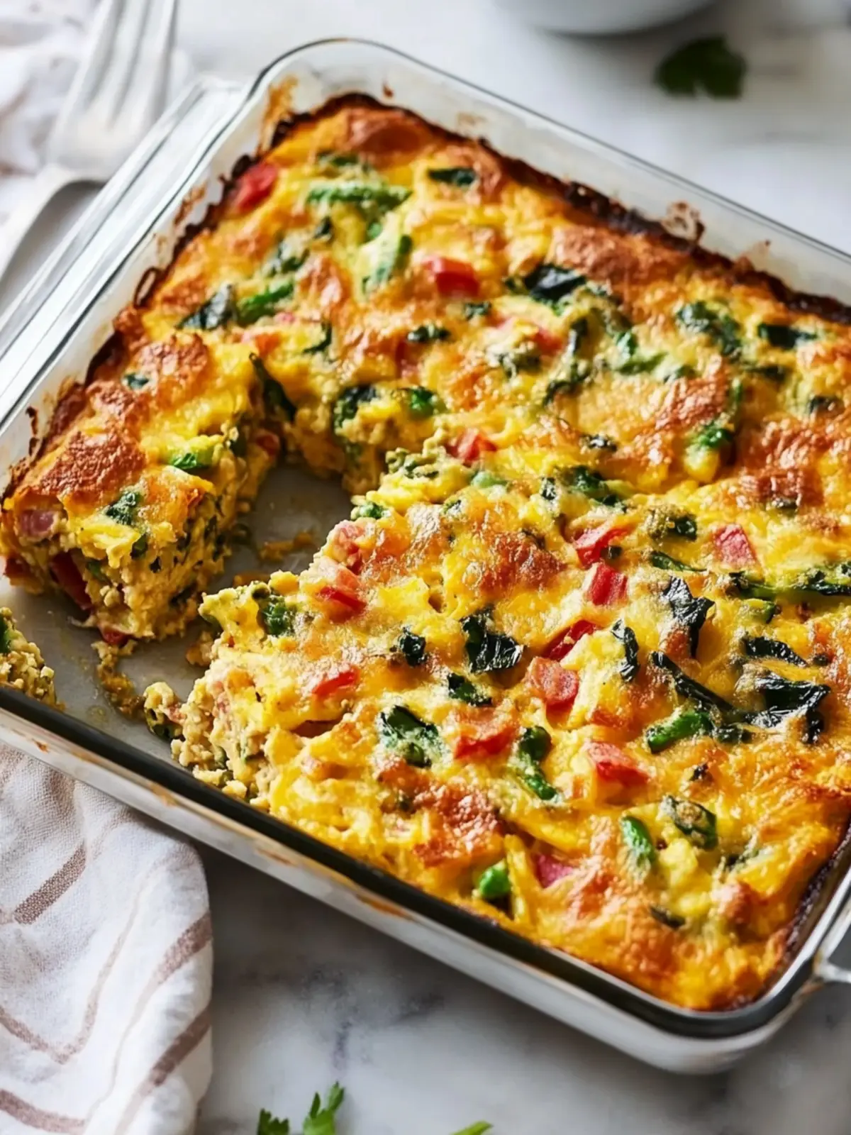 Hearty Breakfast Casserole: Perfect for Make-Ahead Mornings