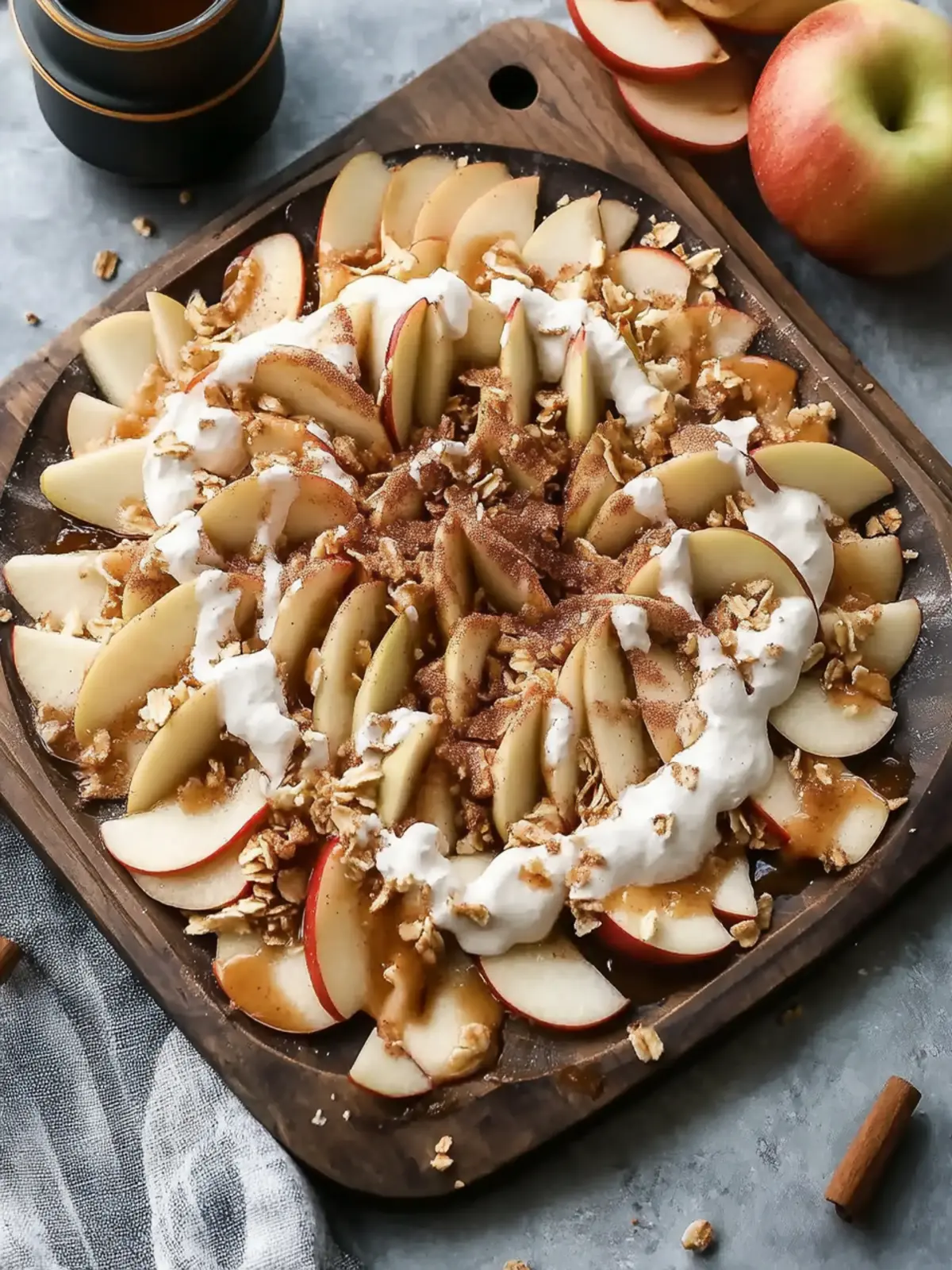 Cinnamon Apple Nachos: An Irresistibly Healthy Snack Treat
