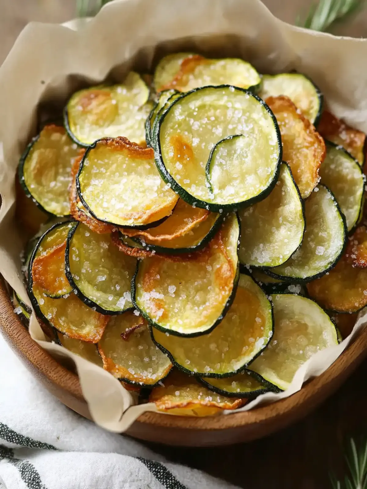 Best Salt and Vinegar Zucchini Chips