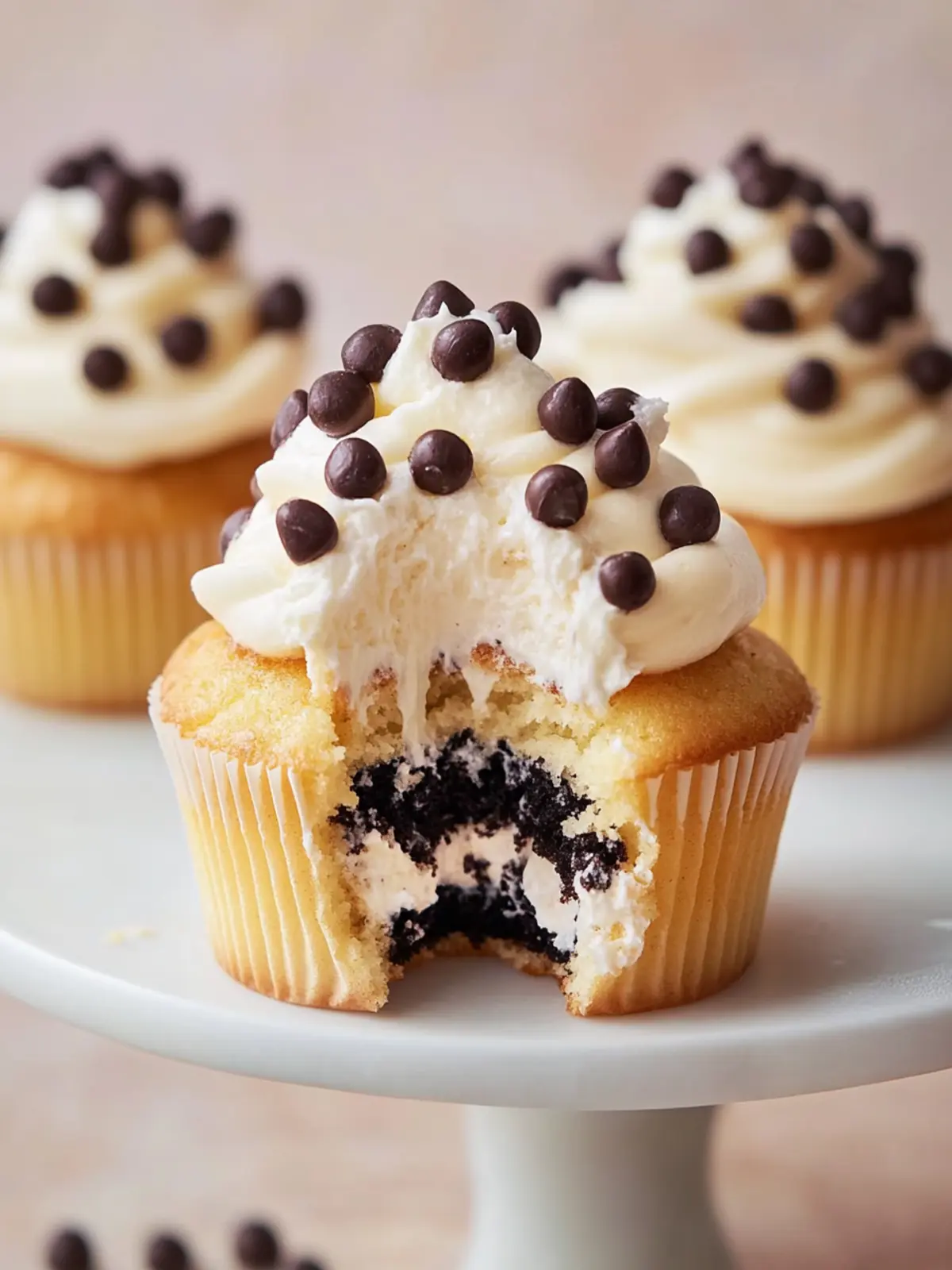 Cannoli Cupcakes