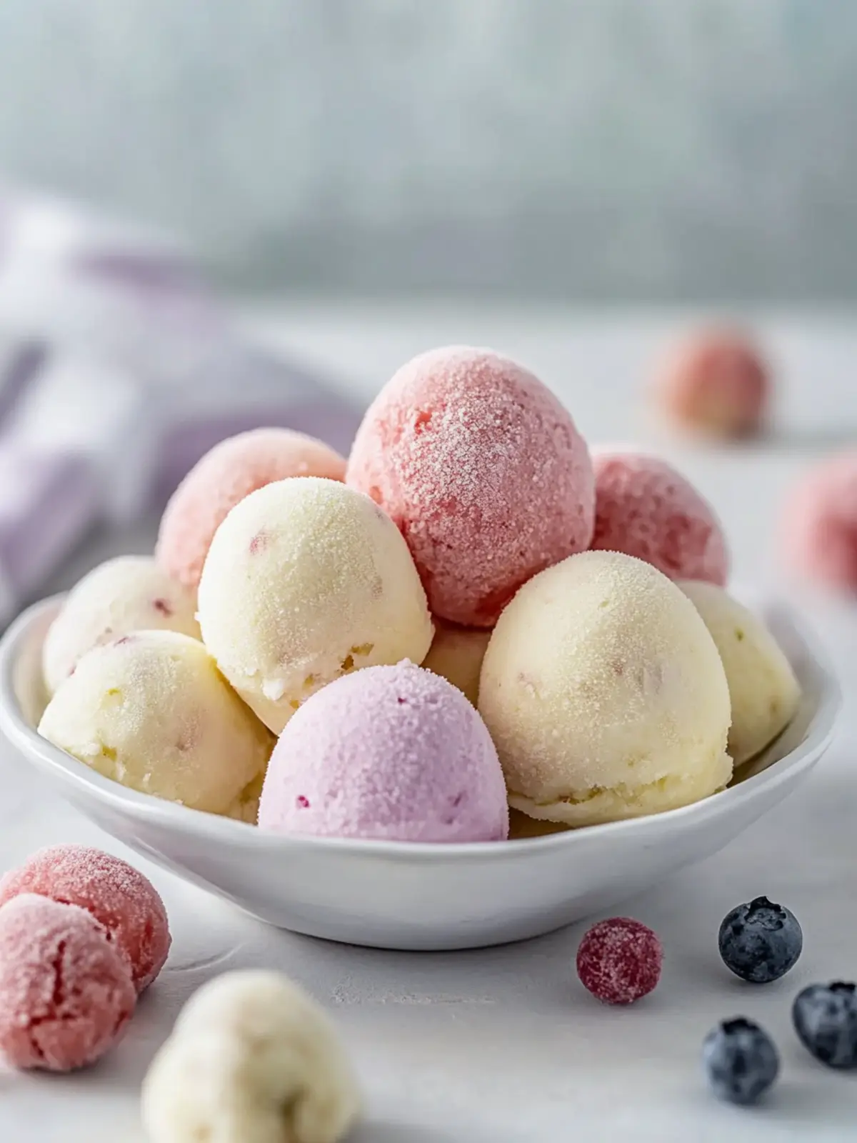 Frozen Yogurt Bites For Baby