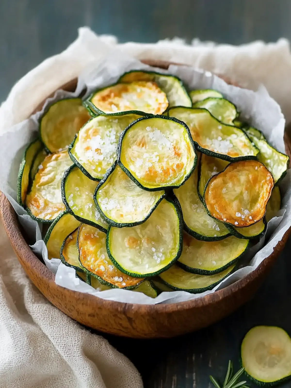 Best Salt and Vinegar Zucchini Chips