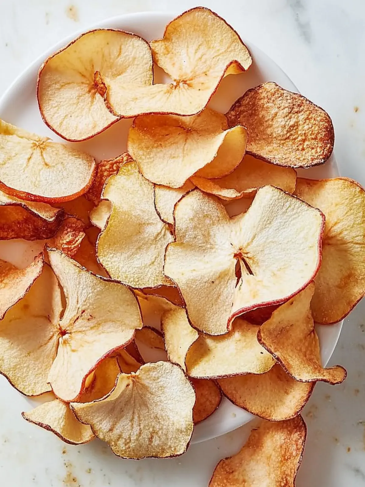 Crispy Apple Chips Made Easy with Just 3 Simple Ingredients