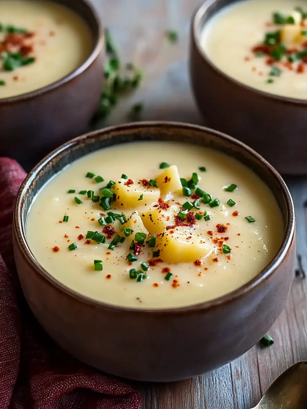 Creamy Pioneer Woman Potato Soup with a Cajun Kick