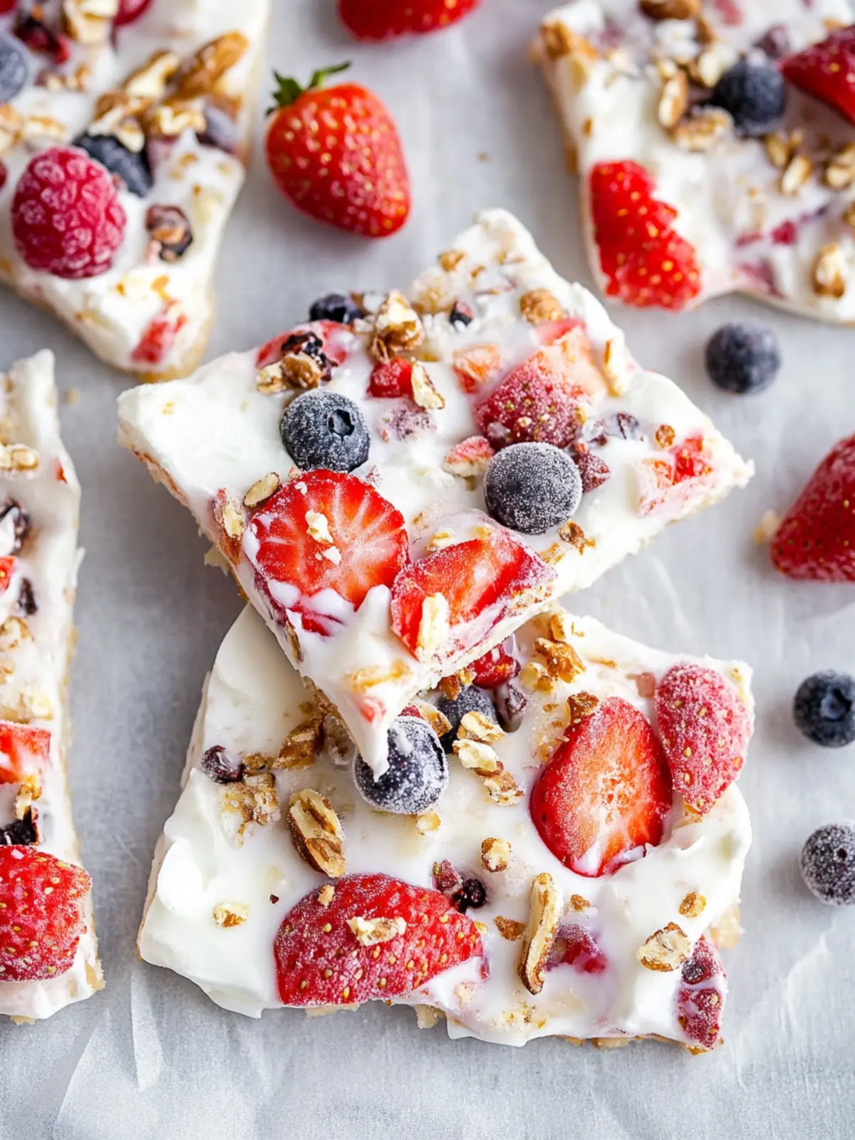 Frozen Yogurt Bark
