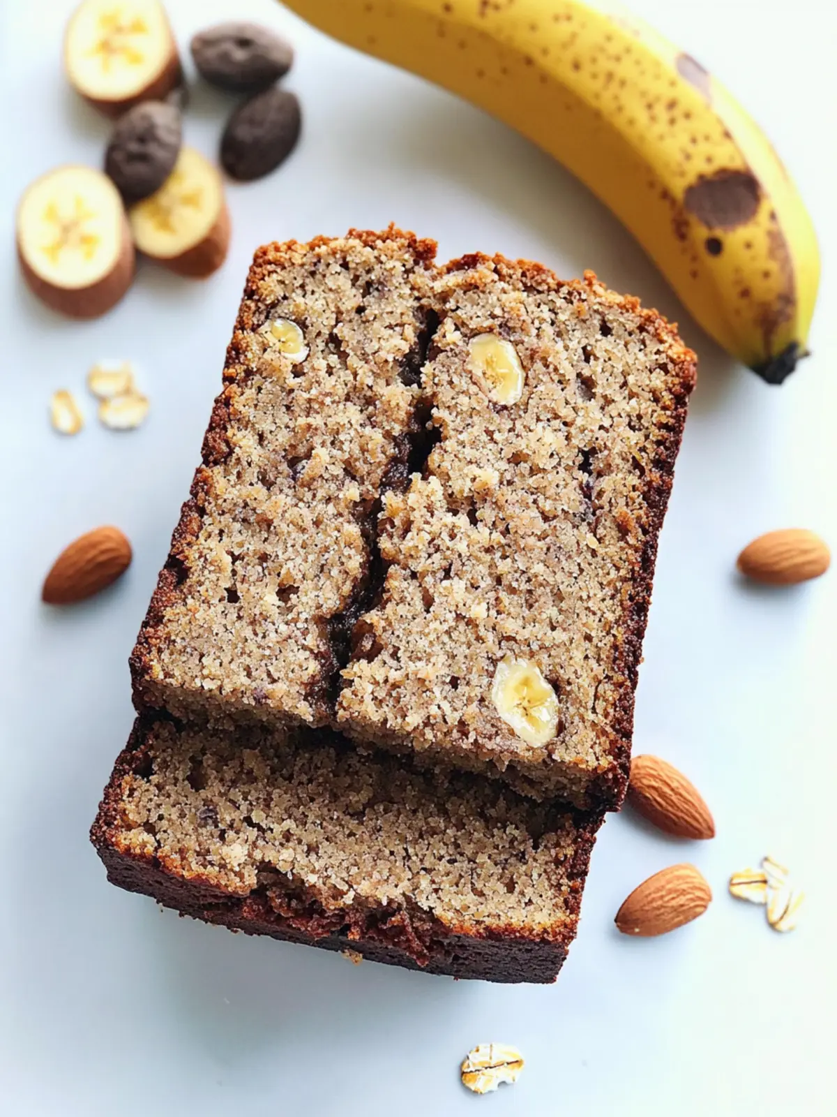 Gluten-Free Banana Bread (almond/oat flour)